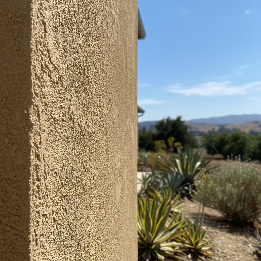 Completed commercial stucco work at a residential property in Claremont, CA