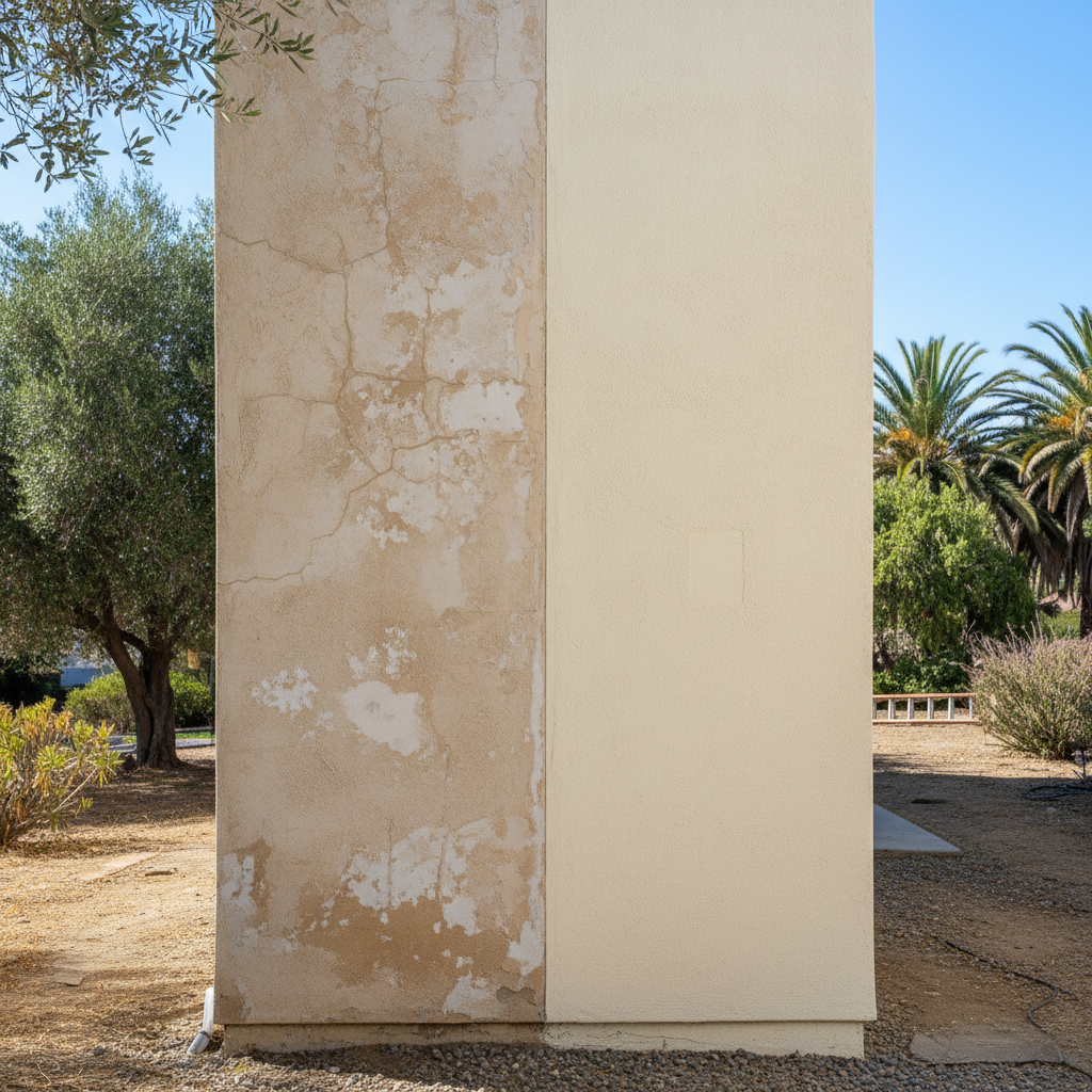 Completed stucco inspection work at a residential property in Norwalk, CA