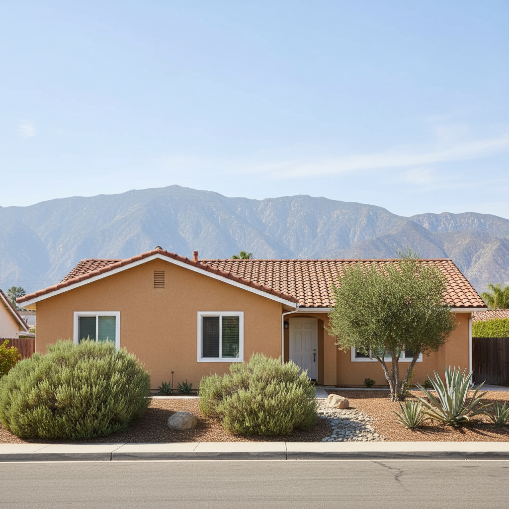 Completed stucco redashing work at a residential property in Glendale, CA