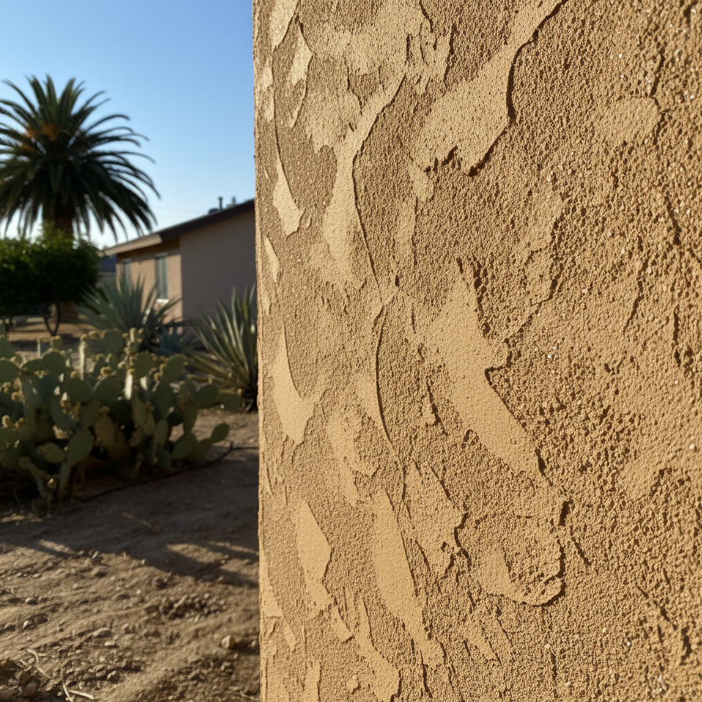 Completed stucco redashing work at a residential property in Glendale, CA