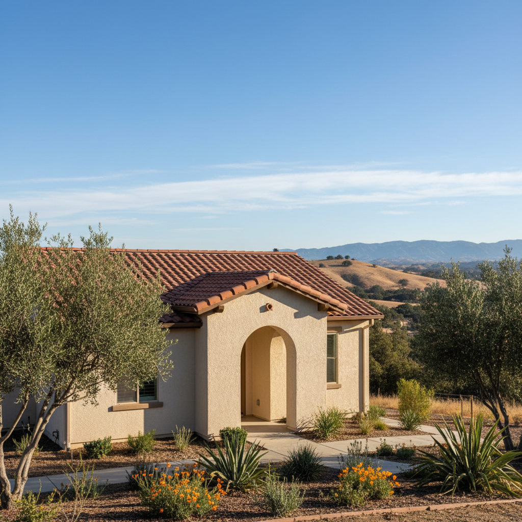 Completed stucco redashing work at a residential property in Clovis, CA