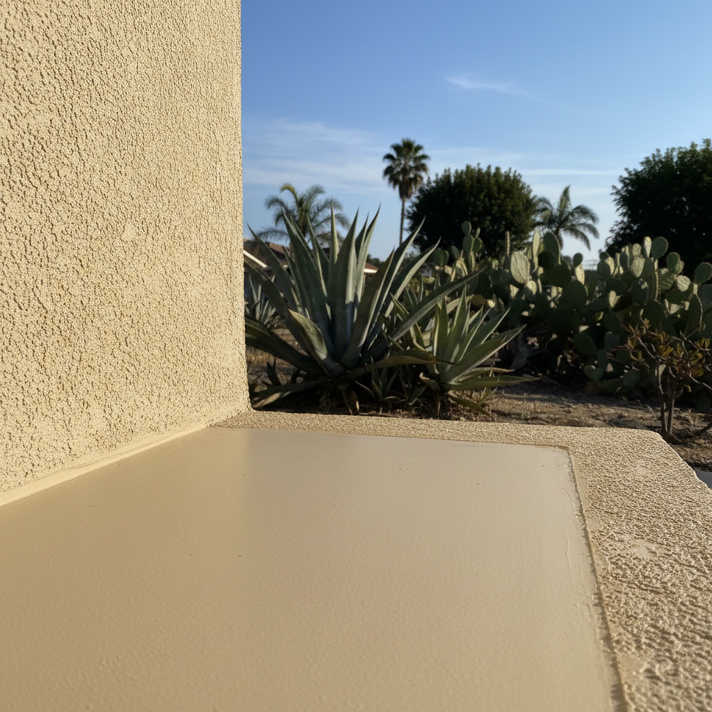 Completed stucco removal work at a residential property in San Diego, CA