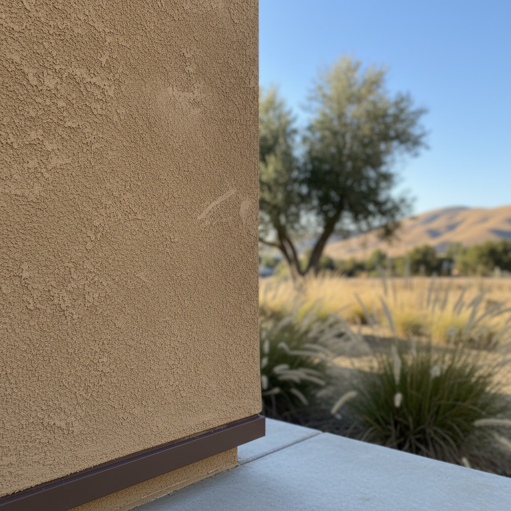 Completed eifs installation work at a residential property in Tracy, CA