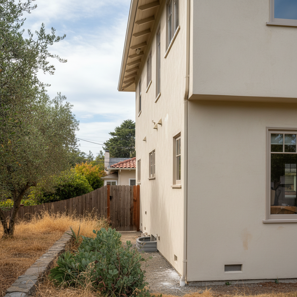 Completed stucco inspection work at a residential property in Berkeley, CA