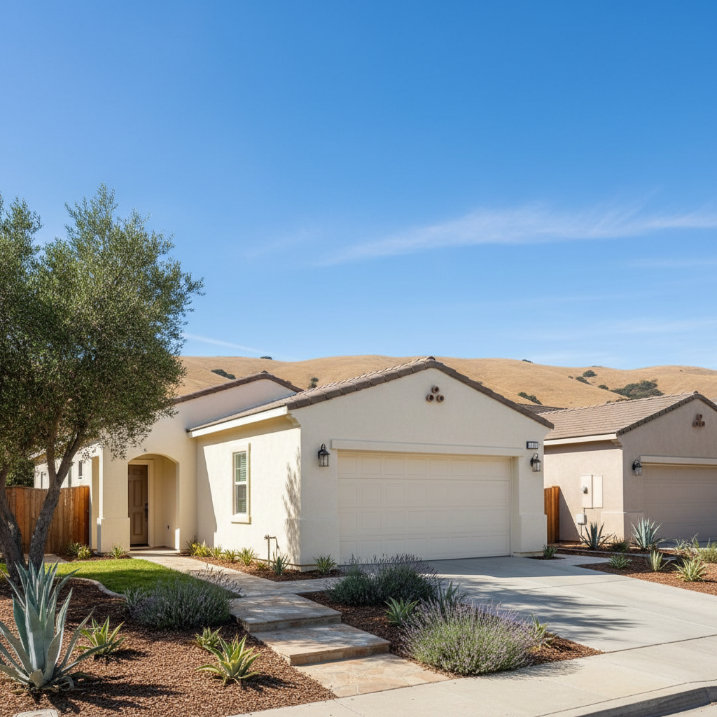 Completed stucco replacement work at a residential property in Soledad, CA