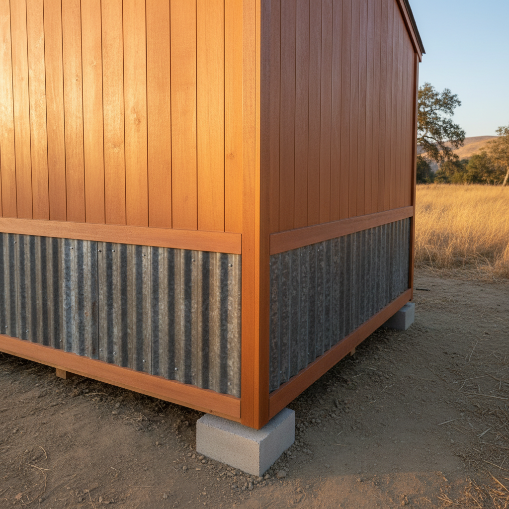 Completed garage design & building work at a residential property in Tracy, CA
