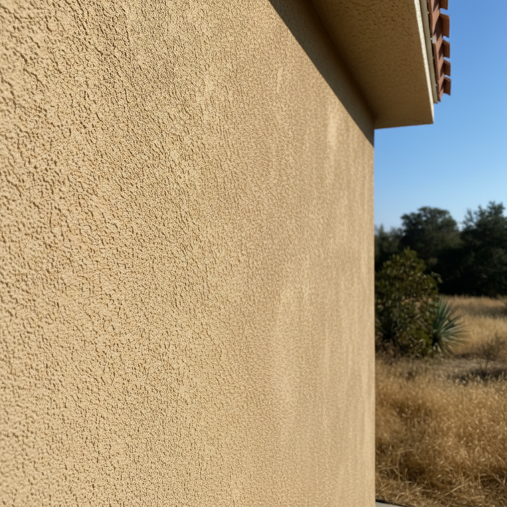 Completed stucco redashing work at a residential property in Chico, CA