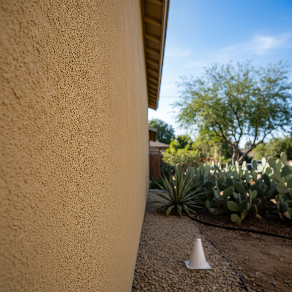 Completed commercial stucco work at a residential property in Claremont, CA