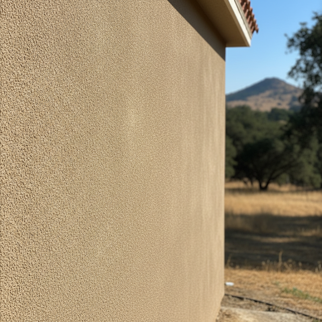 Completed stucco redashing work at a residential property in Chico, CA