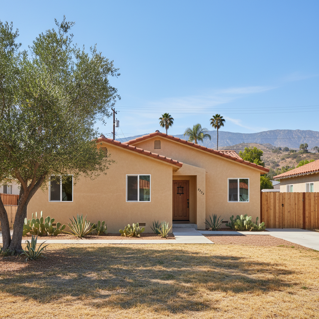 Completed stucco redashing work at a residential property in Glendale, CA
