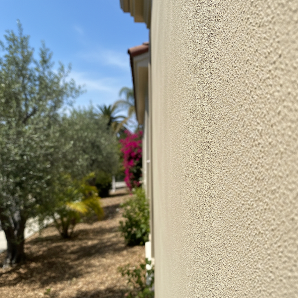 Completed stucco redashing work at a residential property in Beverly Hills, CA
