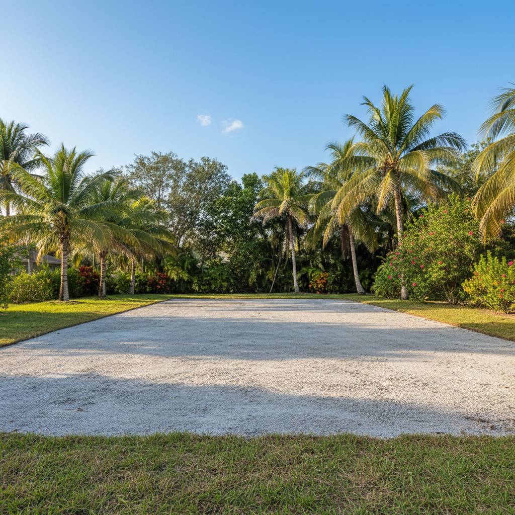 Completed structural demolition work at a residential property in Cape Coral, FL