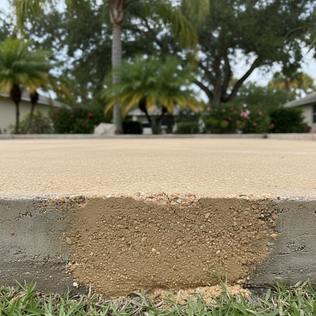 Completed foundation inspection & repair work at a residential property in Cape Coral, FL