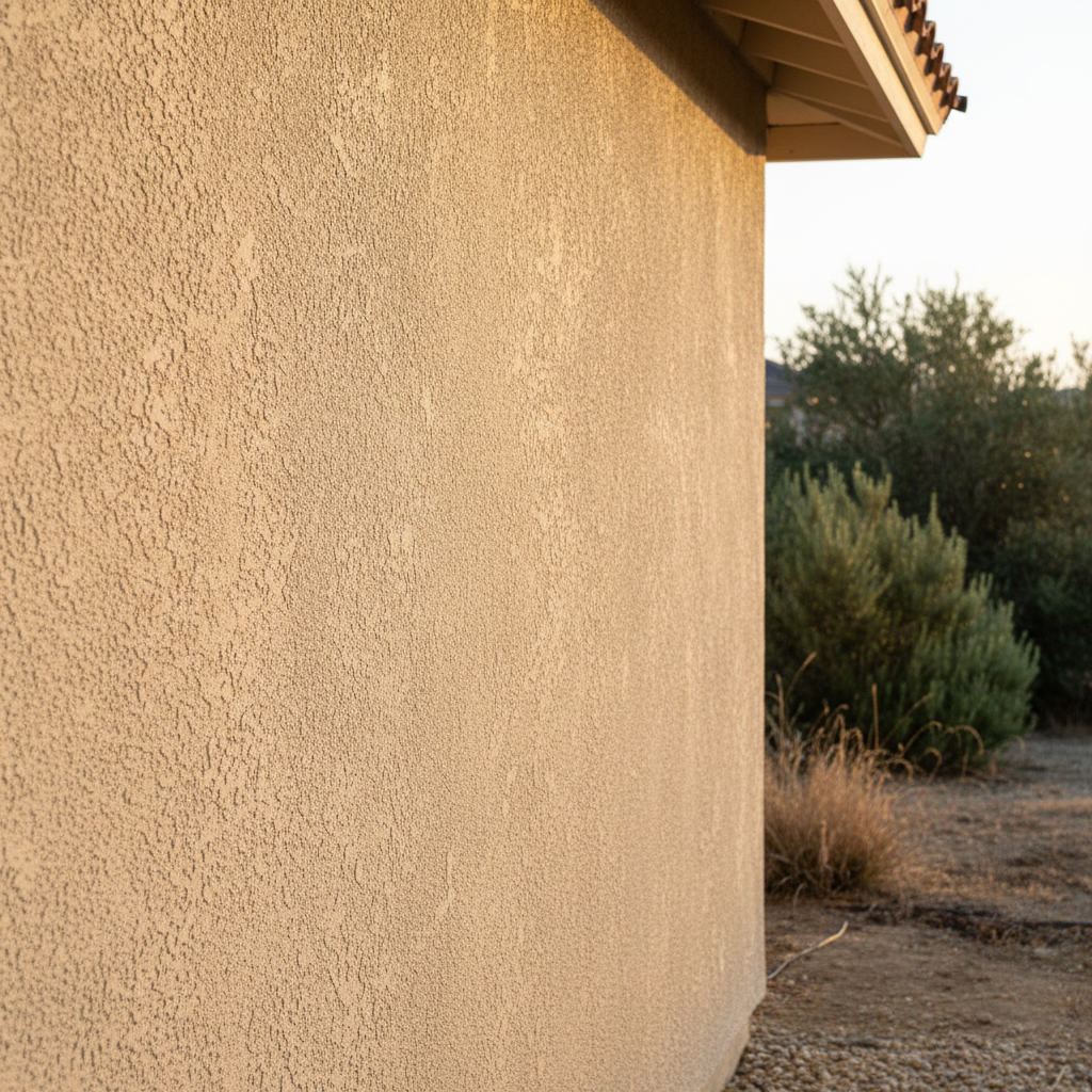 Completed stucco inspection work at a residential property in Modesto, CA