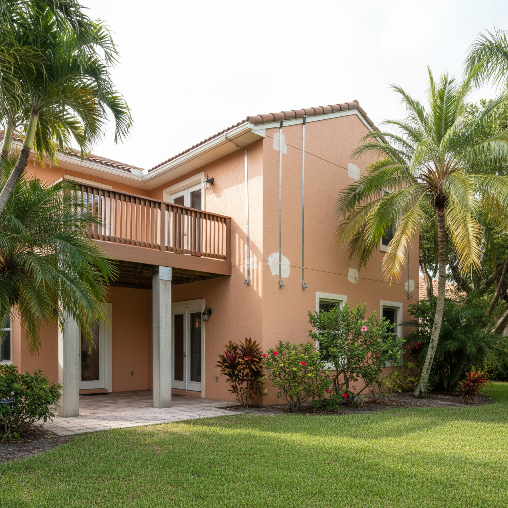 Completed structural inspections & assessments work at a residential property in Naples, FL