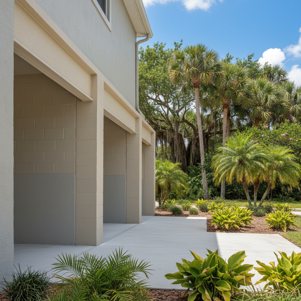 Completed structural inspections & assessments work at a residential property in Naples, FL