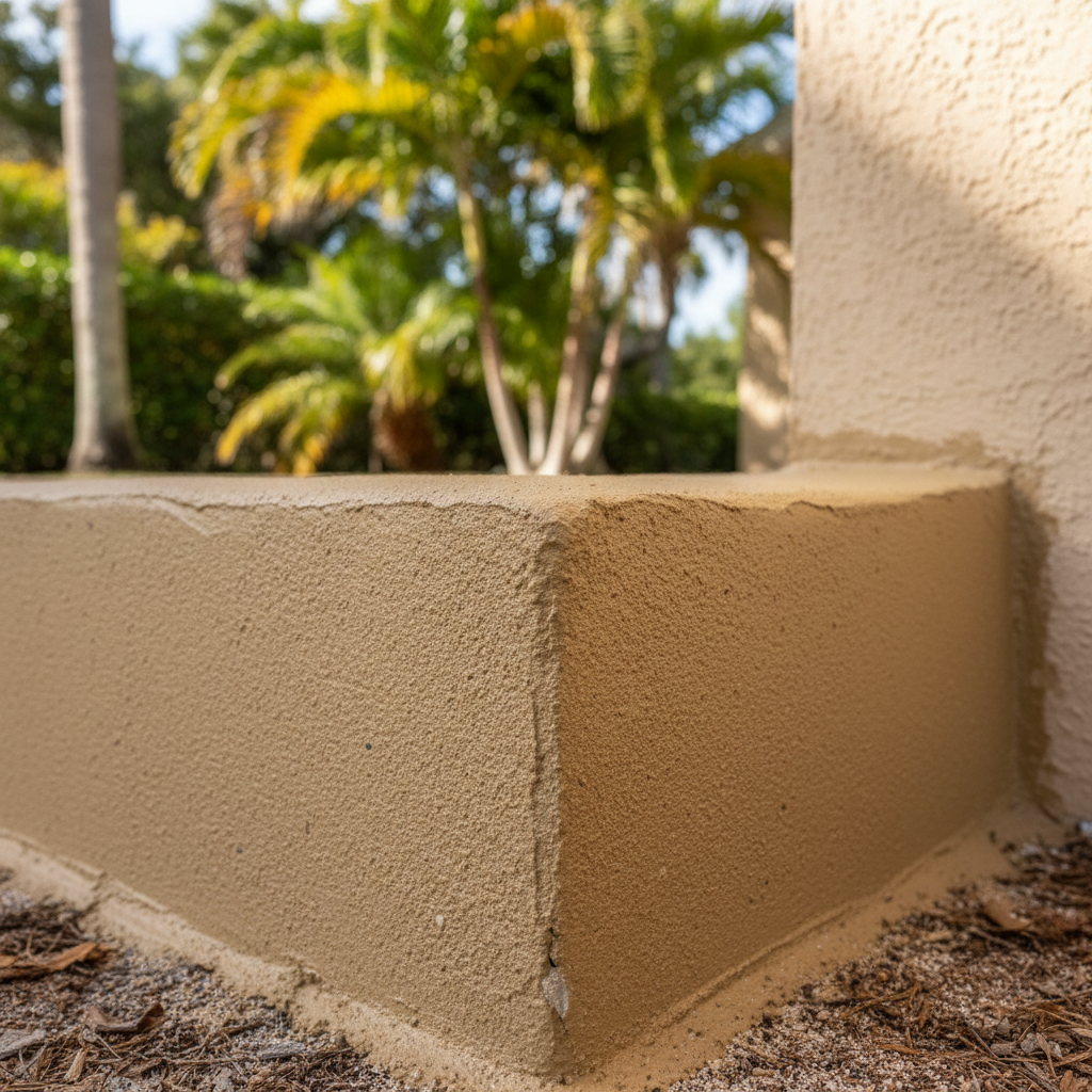 Completed seismic retrofitting work at a residential property in St. Petersburg, FL
