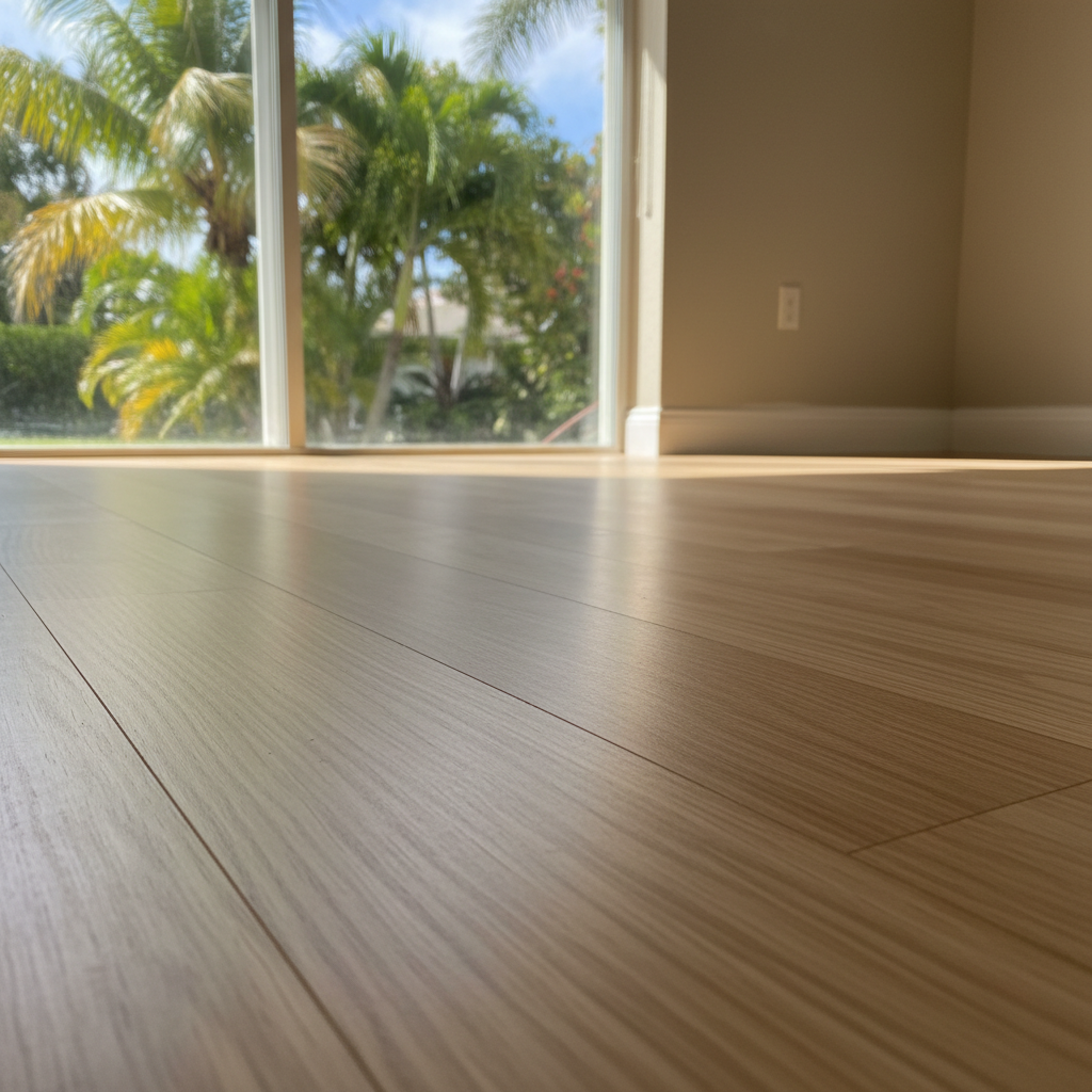 Completed water damage remediation work at a residential property in Miramar, FL