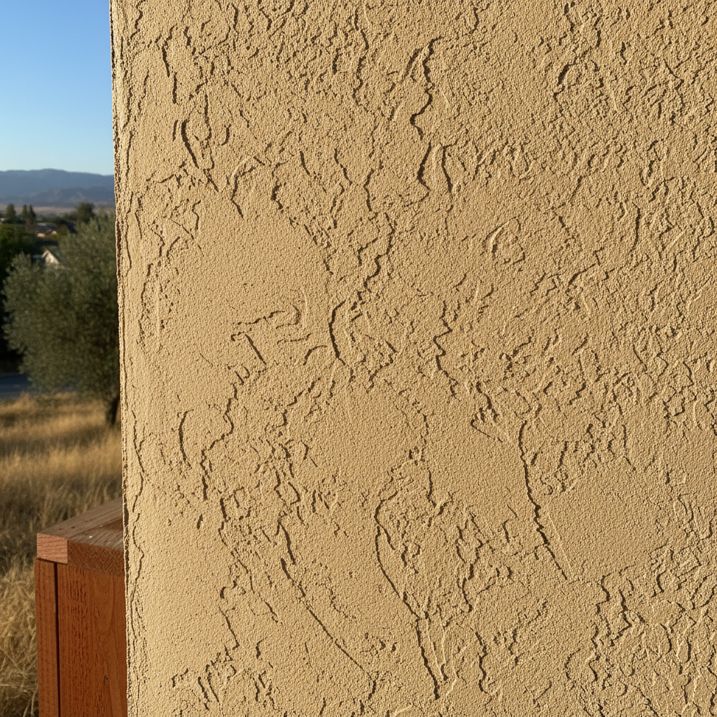 Completed stucco redashing work at a residential property in Clovis, CA