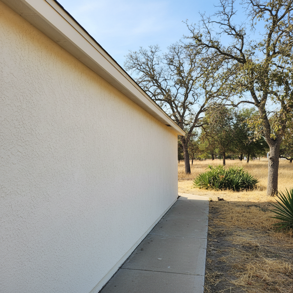 Completed stucco inspection work at a residential property in Turlock, CA