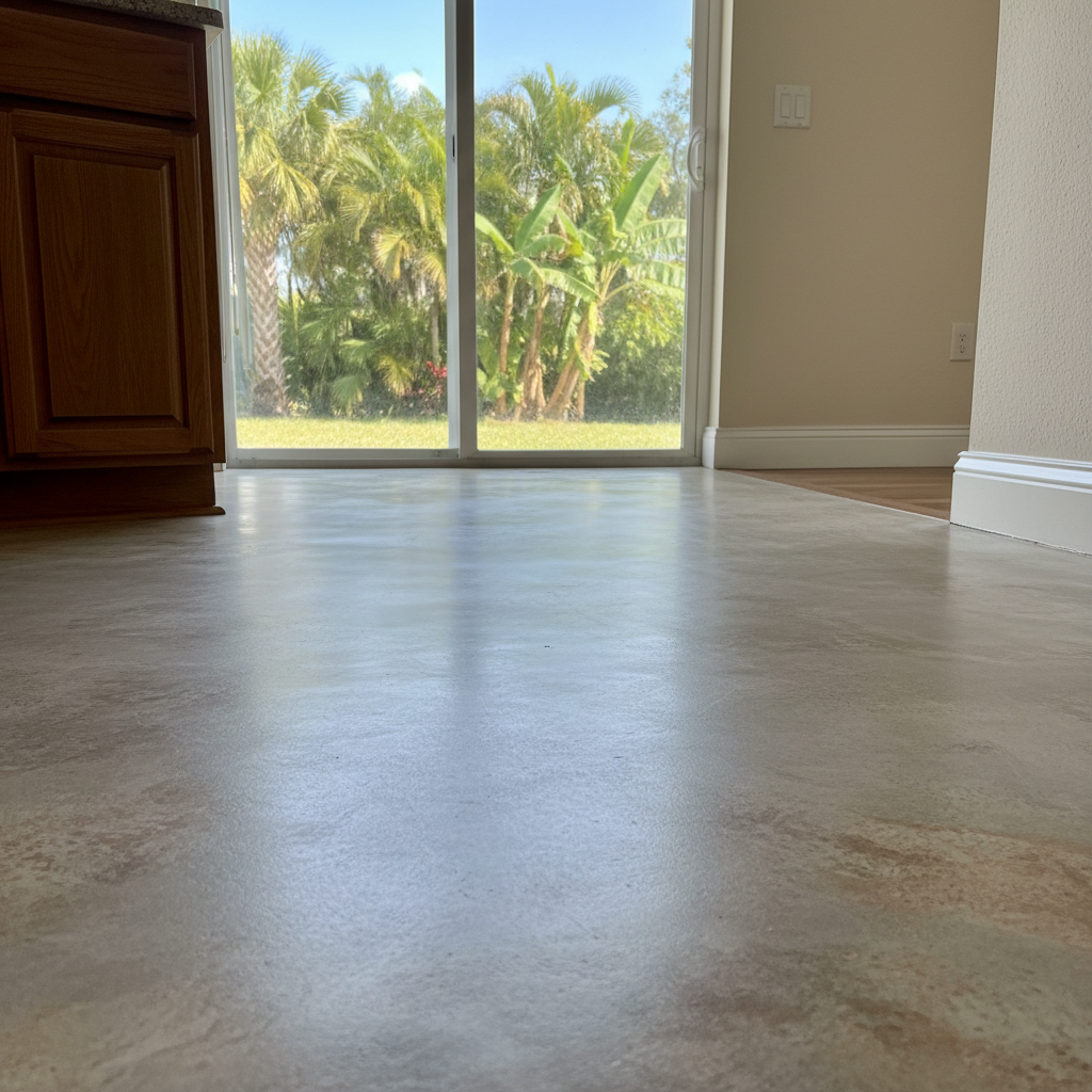 Completed emergency water cleanup work at a residential property in Hollywood, FL