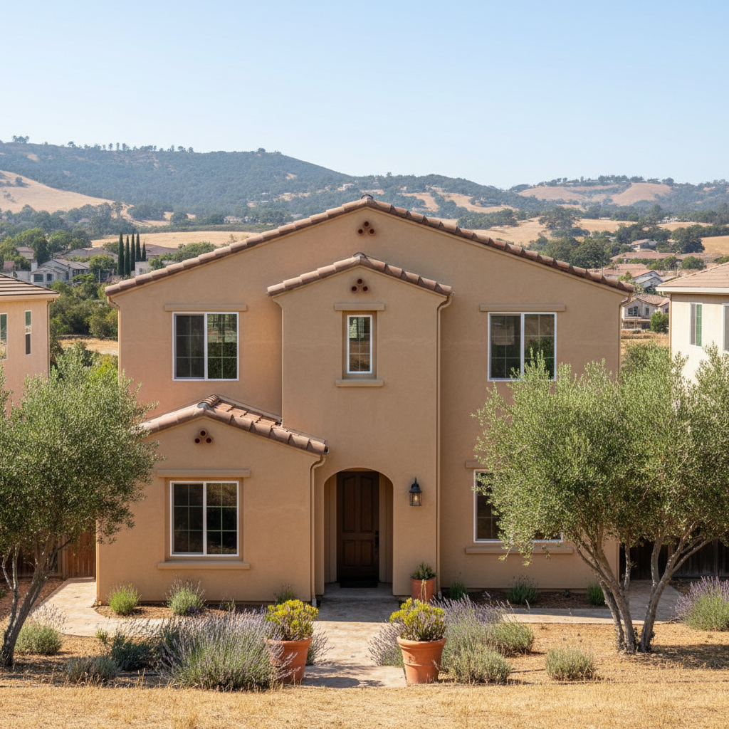 Completed commercial stucco work at a residential property in Pittsburg, CA