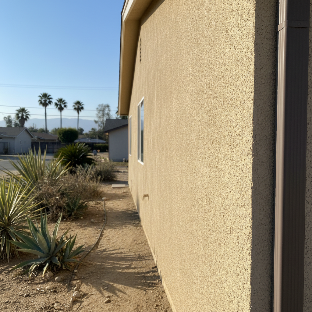 Completed commercial stucco work at a residential property in National City, CA