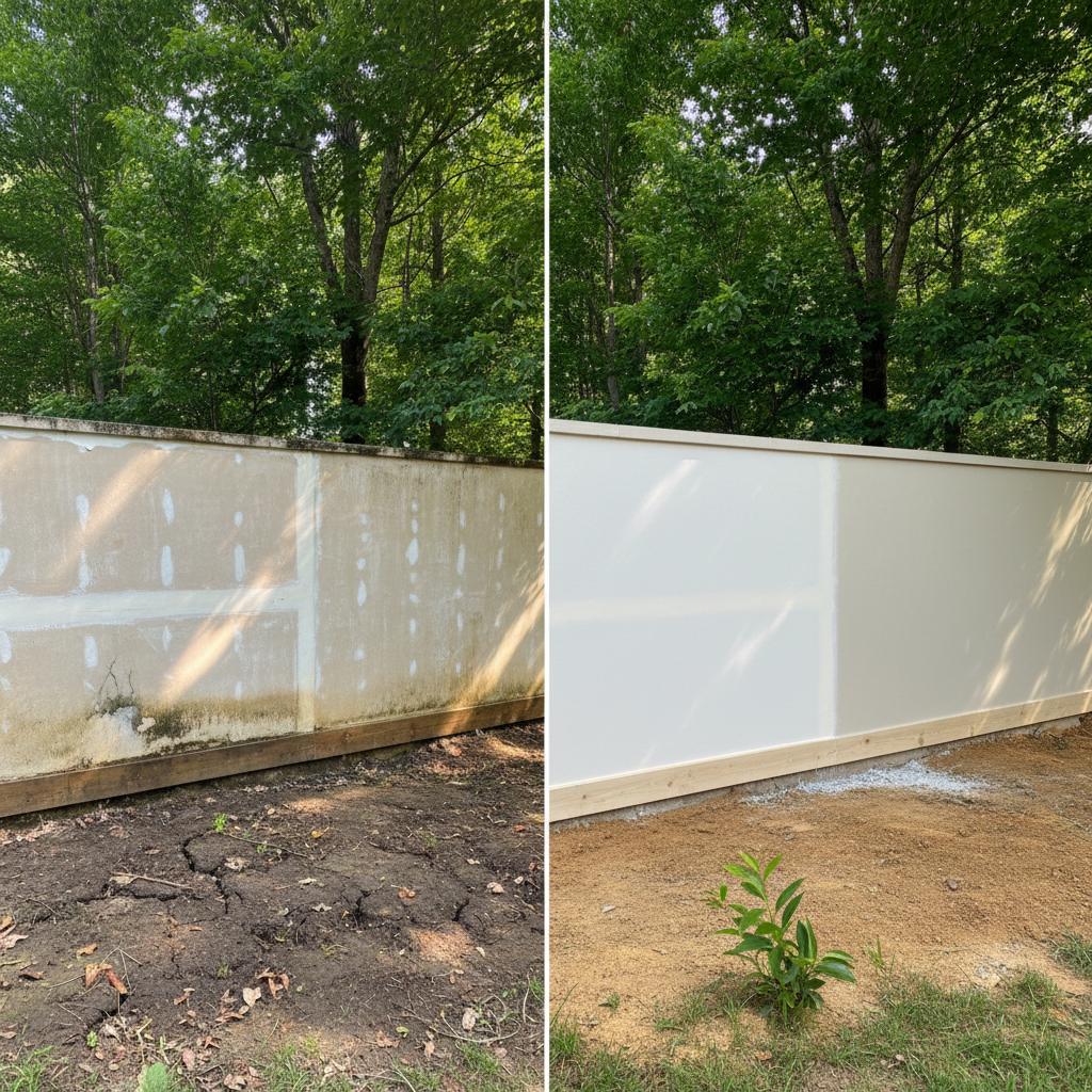 Completed water damage remediation work at a residential property in Baldwin, GA