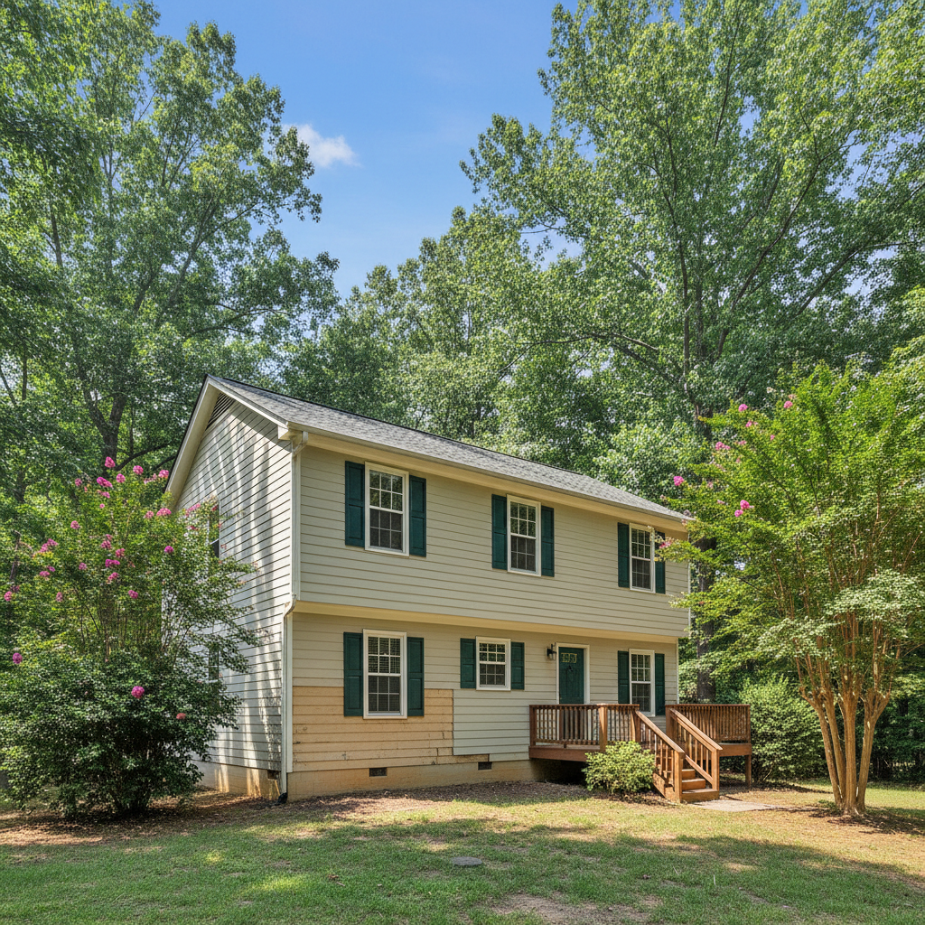 Completed mold remediation work at a residential property in Stockbridge, GA