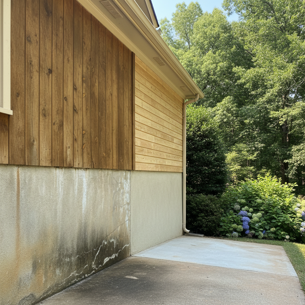 Completed water damage repair work at a residential property in Stockbridge, GA