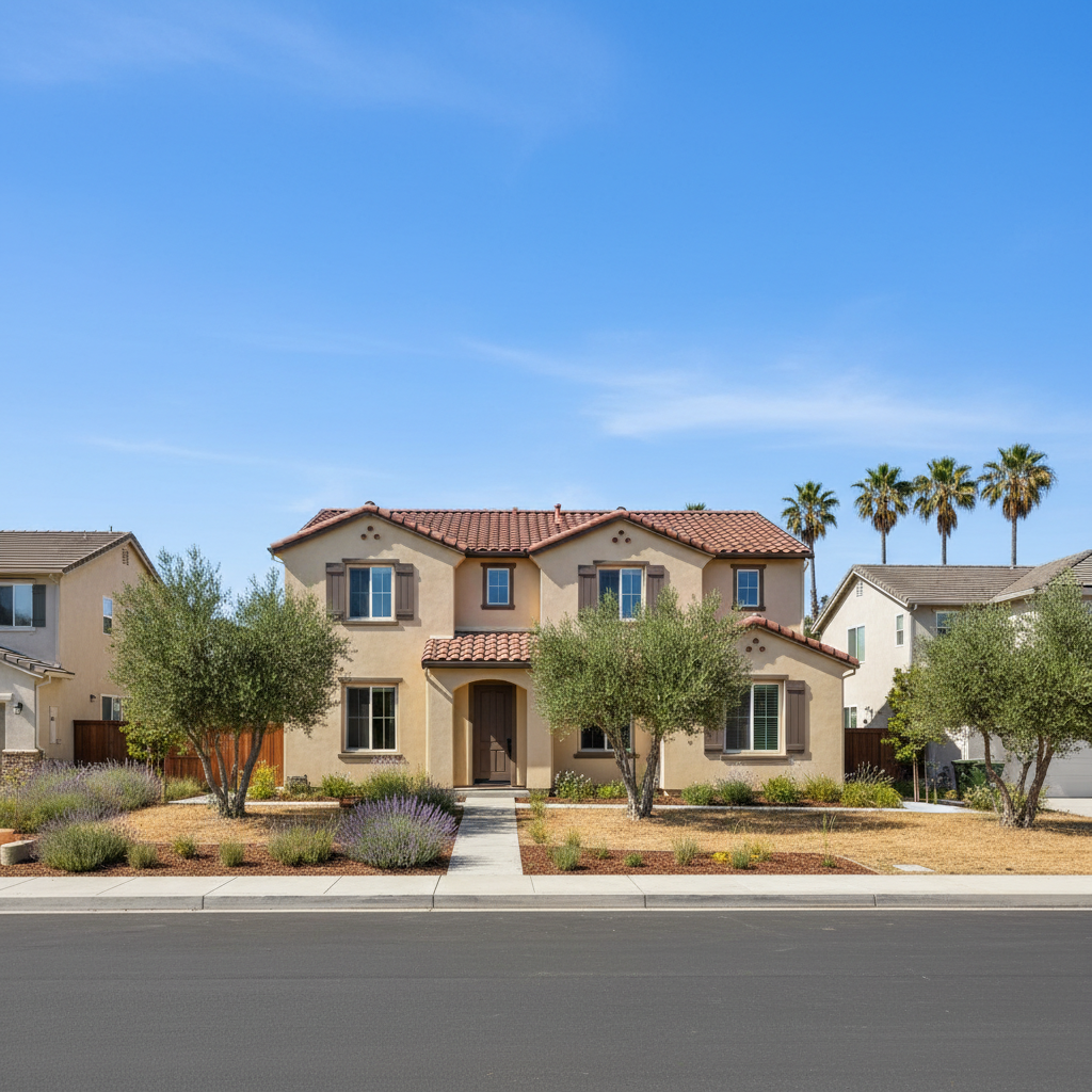 Completed eifs installation work at a residential property in Cupertino, CA