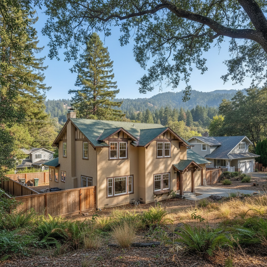 Completed stucco inspection work at a residential property in Ben Lomond, CA