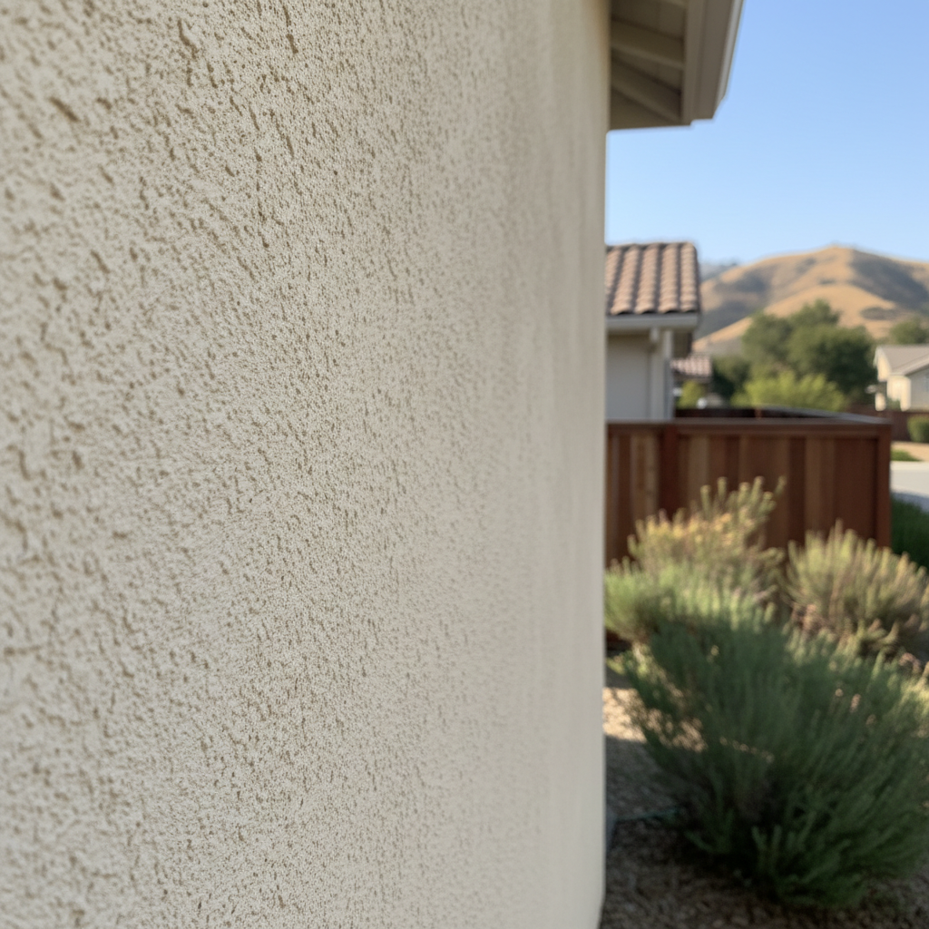 Completed stucco inspection work at a residential property in Saratoga, CA