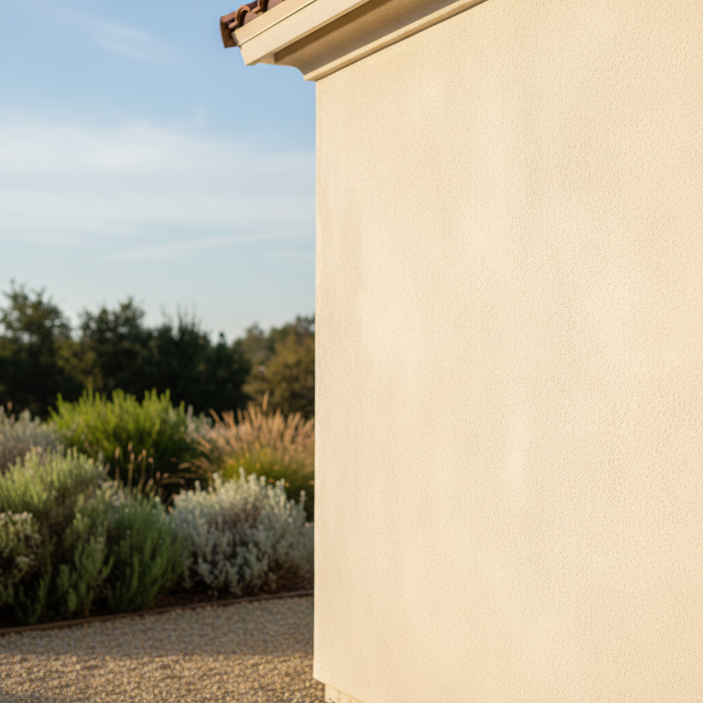 Completed commercial stucco work at a residential property in Santa Rosa, CA