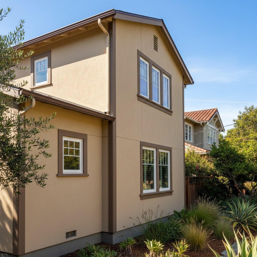 Completed stucco inspection work at a residential property in Berkeley, CA