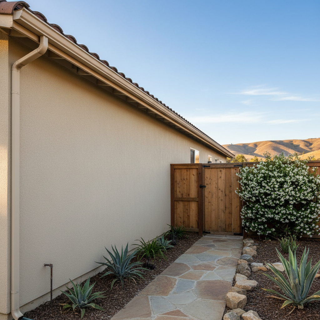 Completed stucco replacement work at a residential property in Soledad, CA