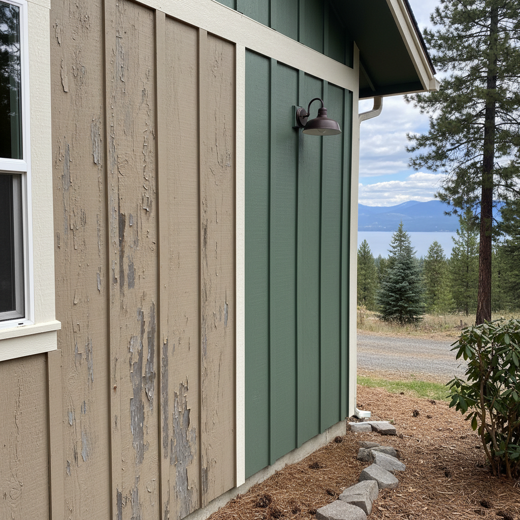 Completed color consultation work at a residential property in Coeur d'Alene, ID