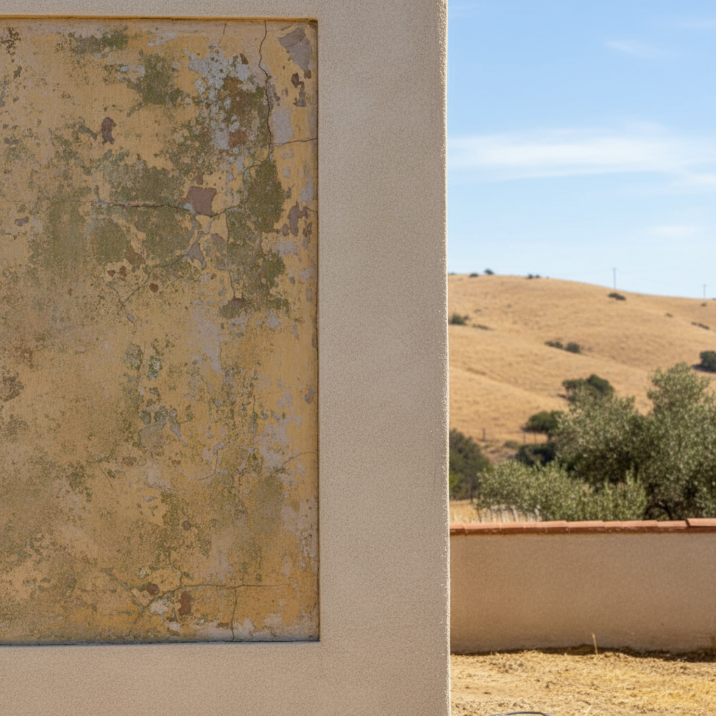 Completed stucco removal work at a residential property in Soledad, CA