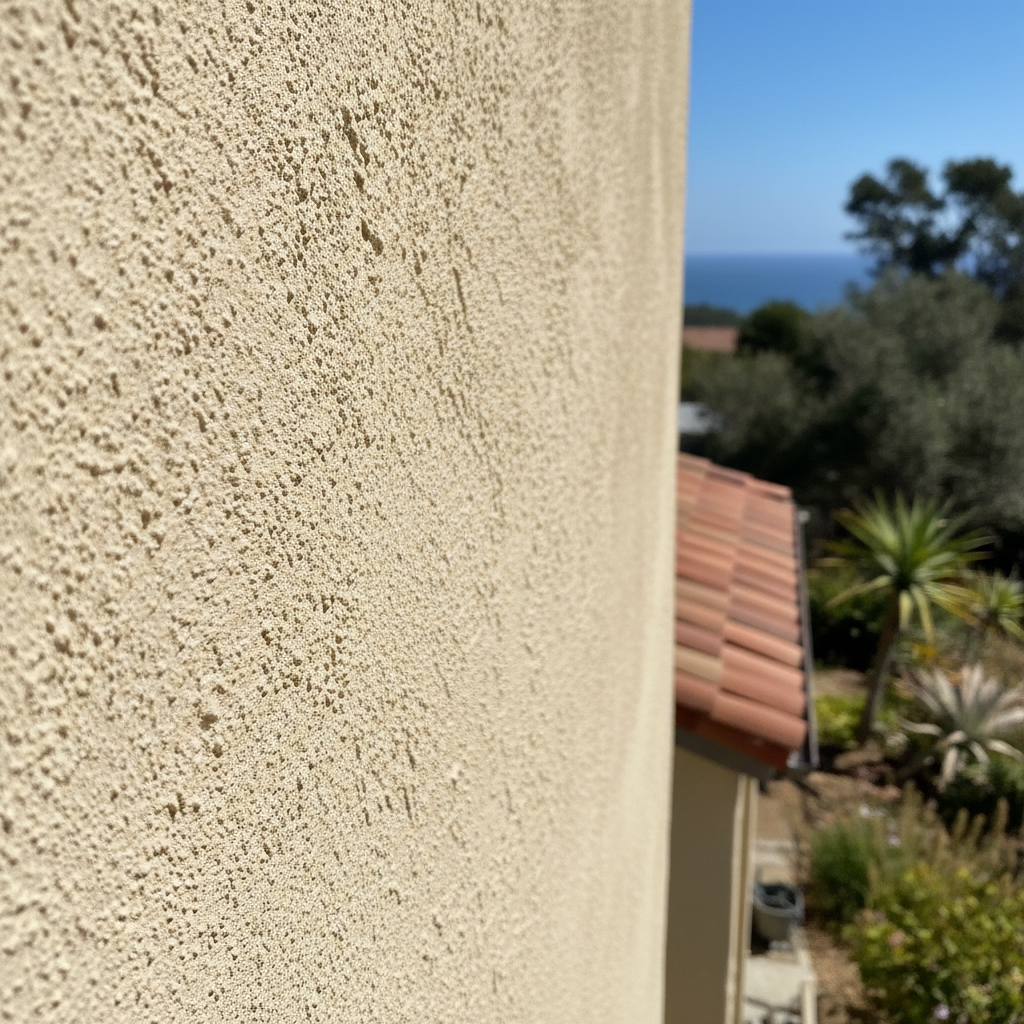Completed stucco redashing work at a residential property in Monterey, CA