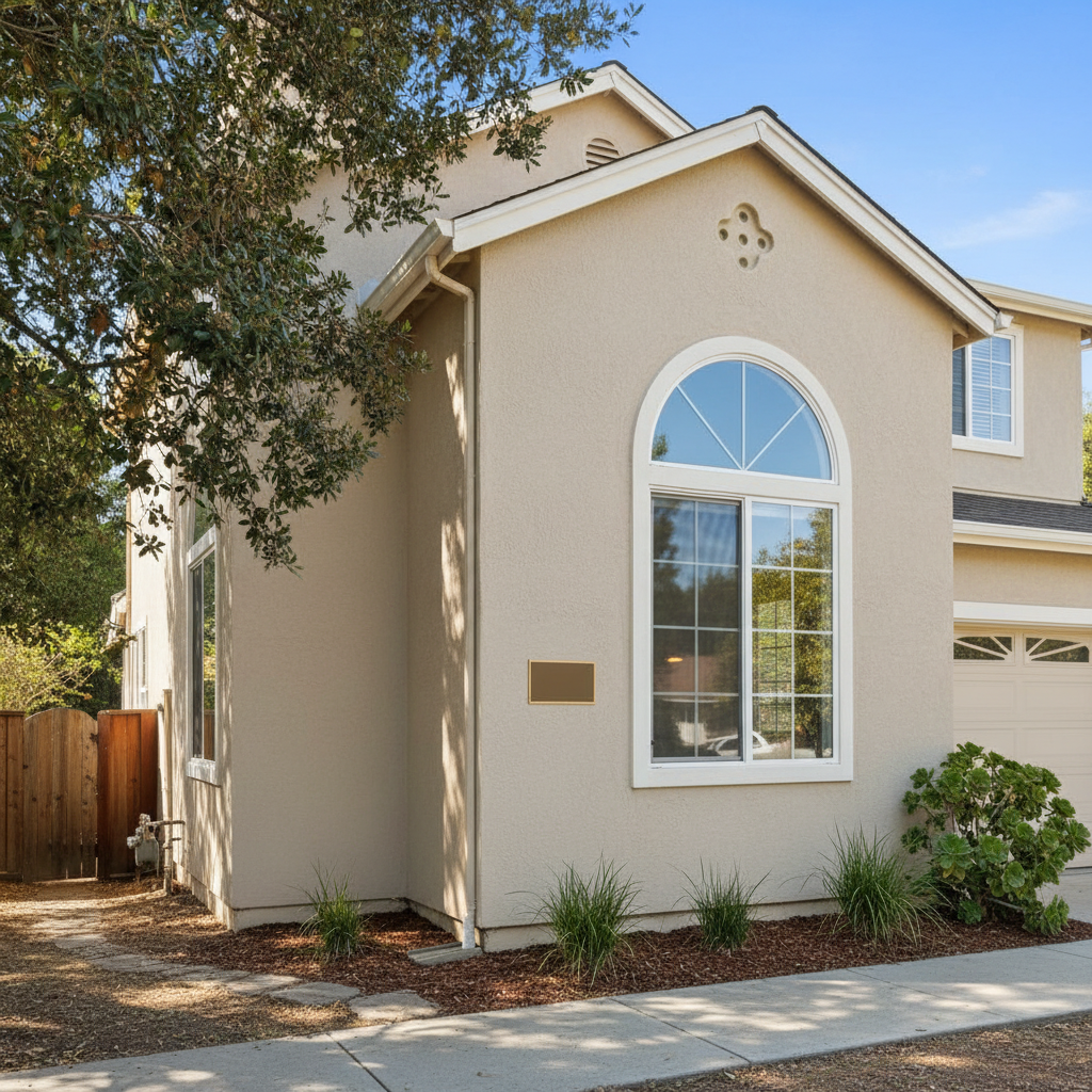 Completed stucco inspection work at a residential property in Burlingame, CA