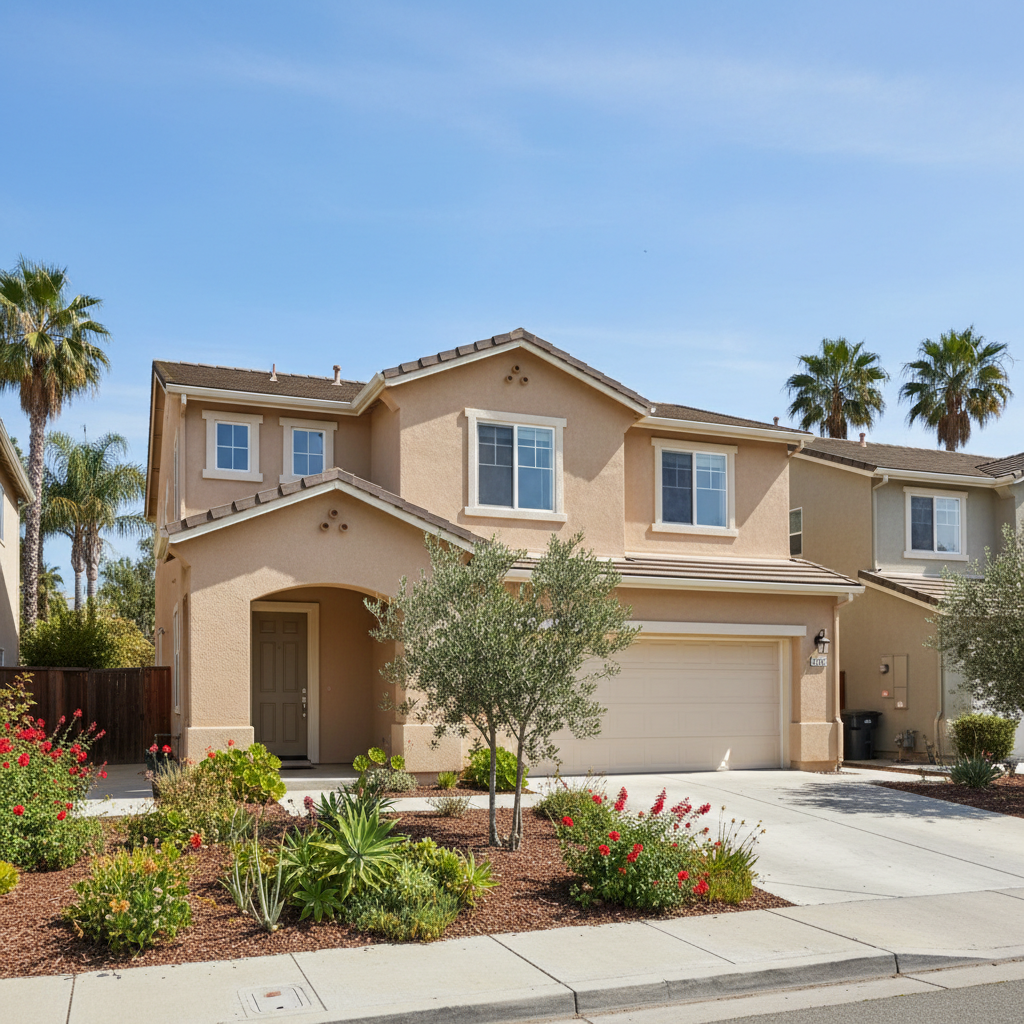 Completed stucco redashing work at a residential property in Milpitas, CA