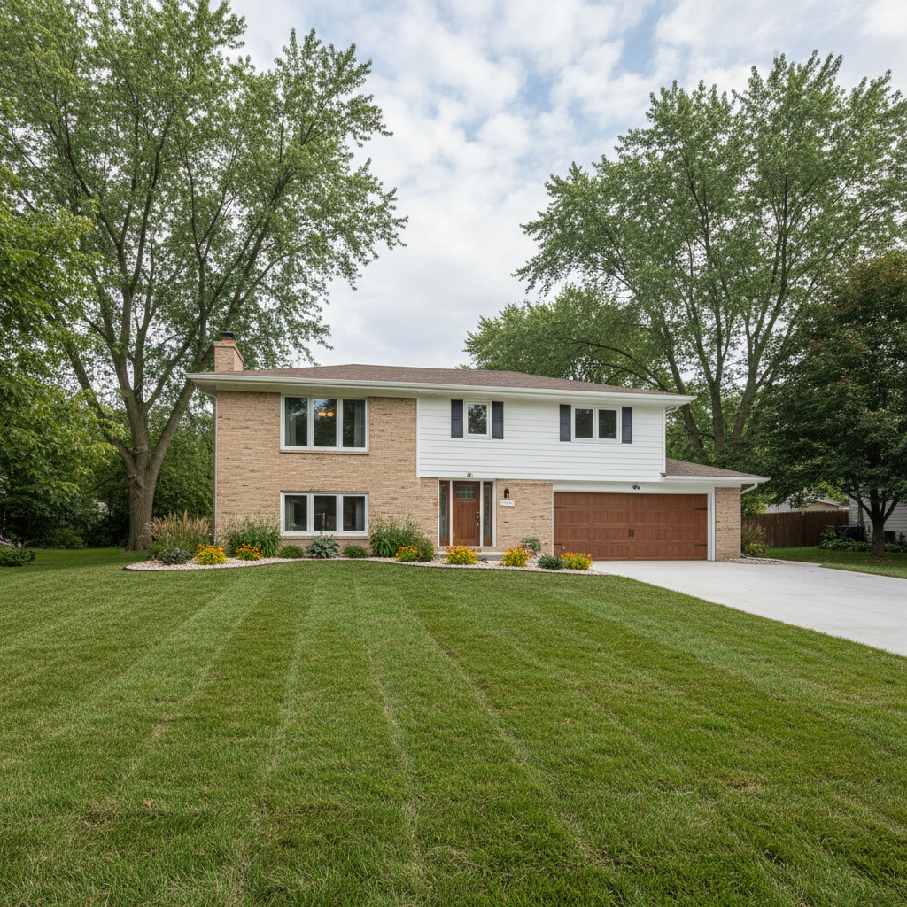 Completed flood restoration work at a residential property in Bellwood, IL