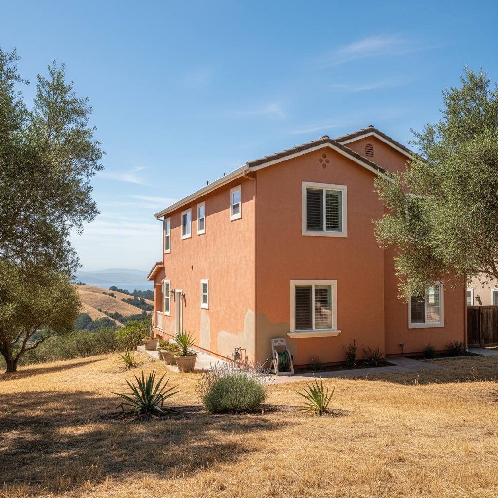 Completed stucco inspection work at a residential property in Richmond, CA
