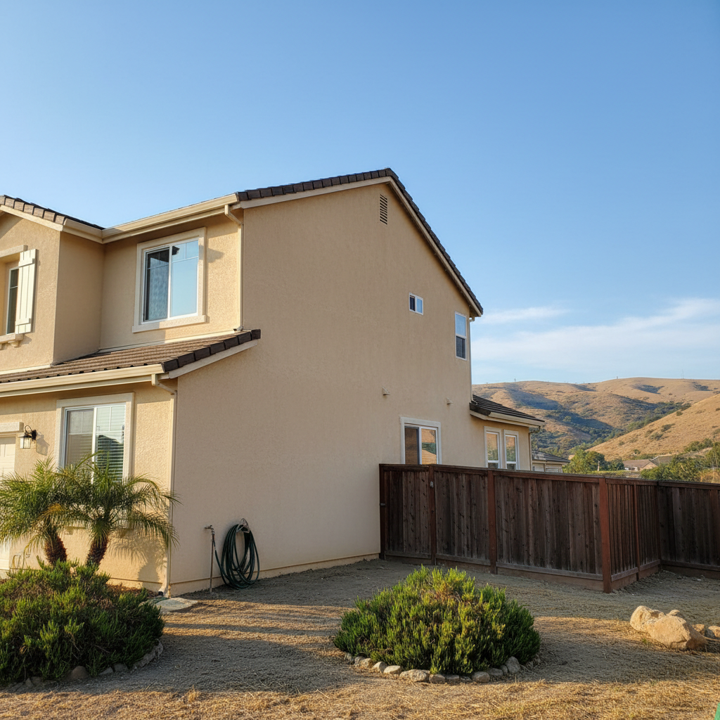 Completed commercial stucco work at a residential property in Richmond, CA