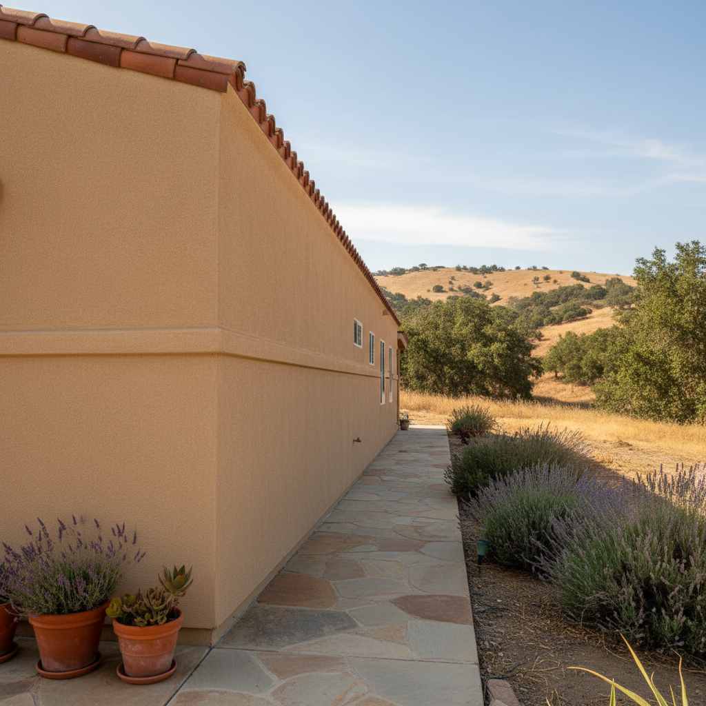 Completed eifs installation work at a residential property in Salinas, CA