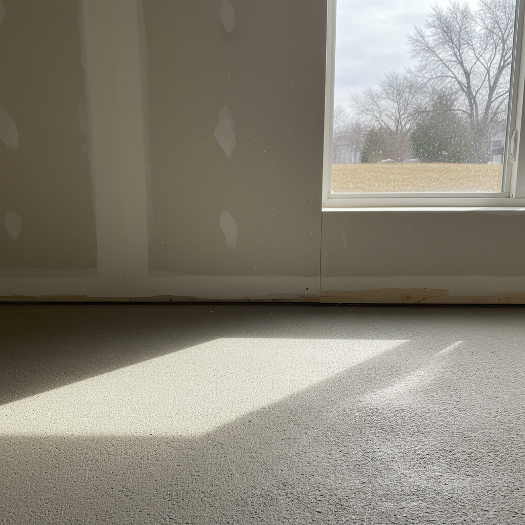 Completed flood restoration work at a residential property in Lincoln Park, MI