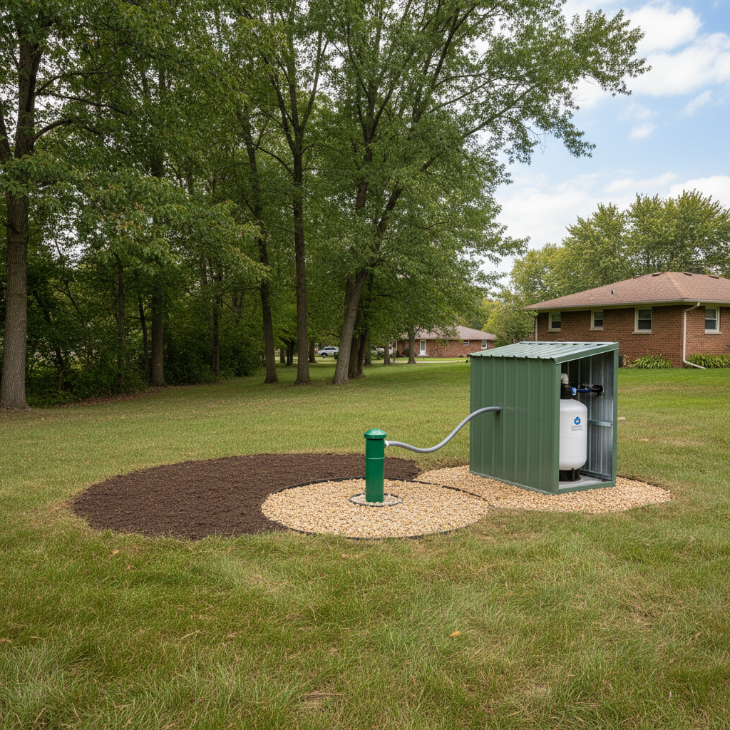 Completed well drilling work at a residential property in Flint, MI