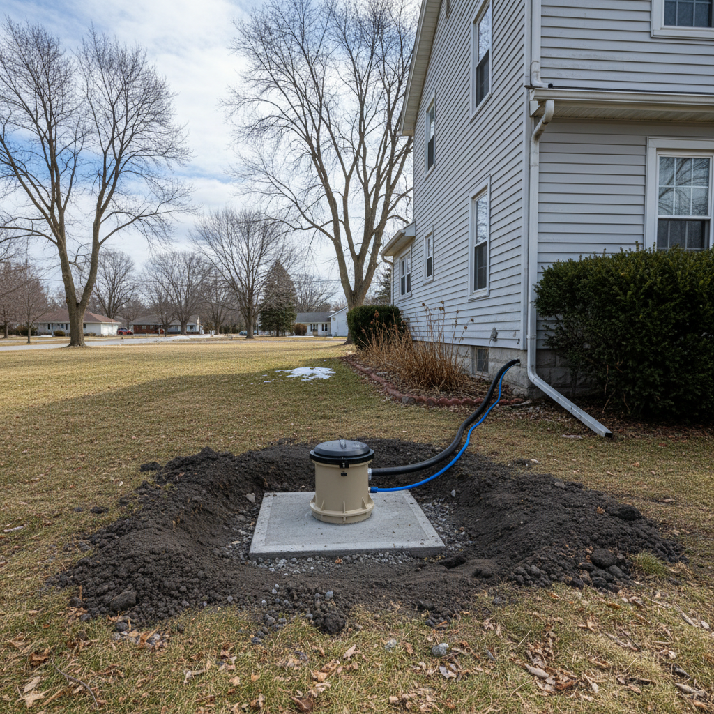 Completed pump repair work at a residential property in Flint, MI