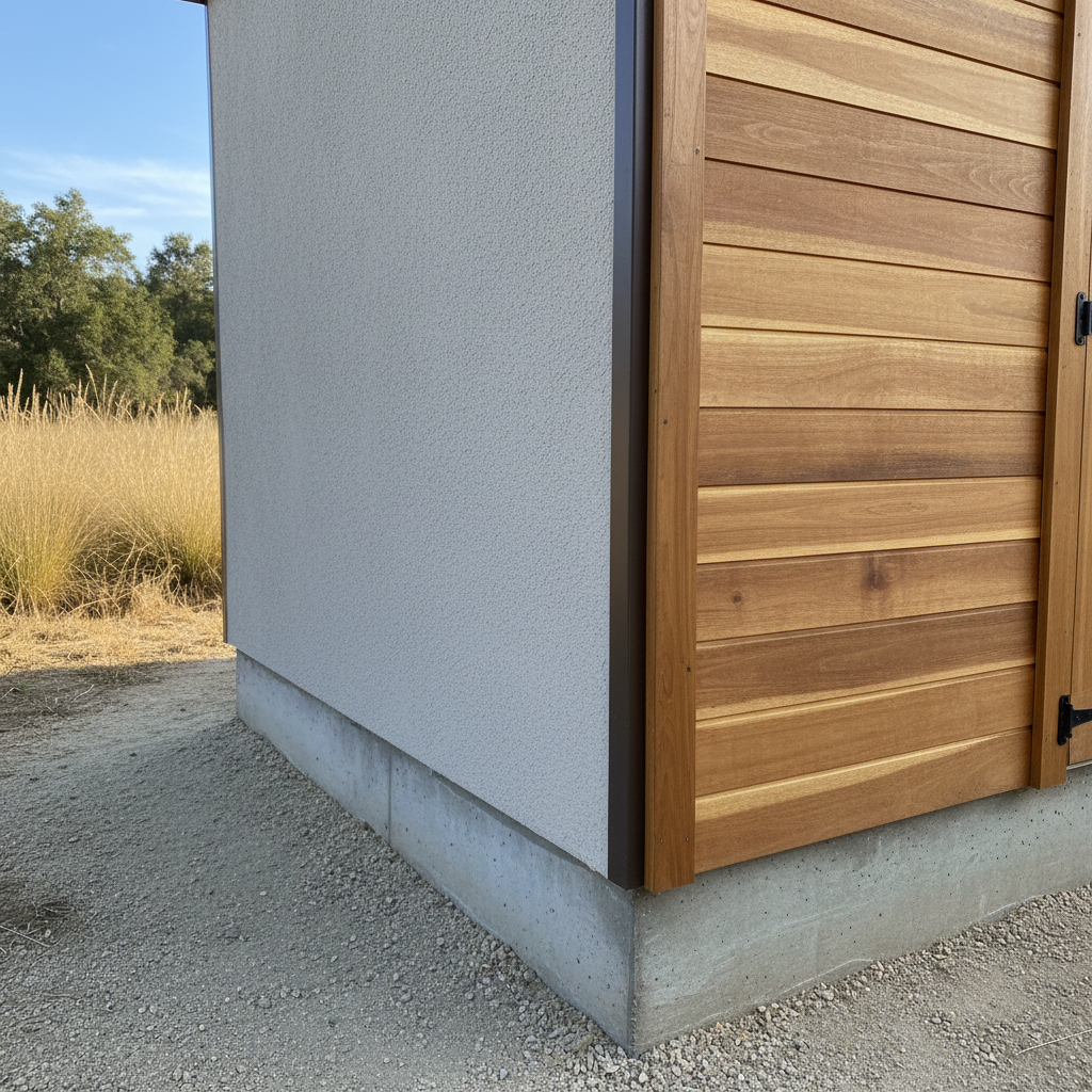 Completed garage design & building work at a residential property in Tracy, CA