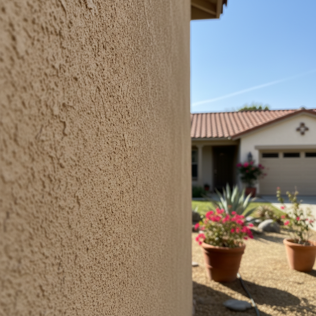 Completed stucco redashing work at a residential property in Glendale, CA